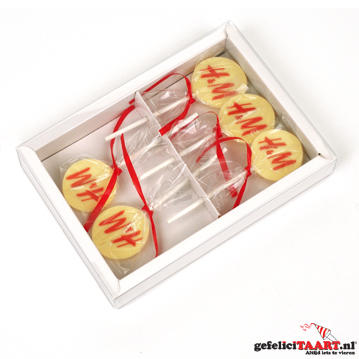 Zoet-houdertje Chocolade Lolly’s