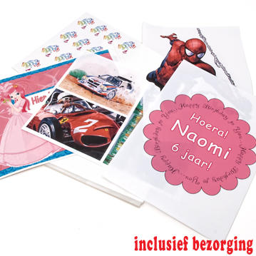 Eetbare prints op icing