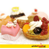 Assortiment luxe gebakjes