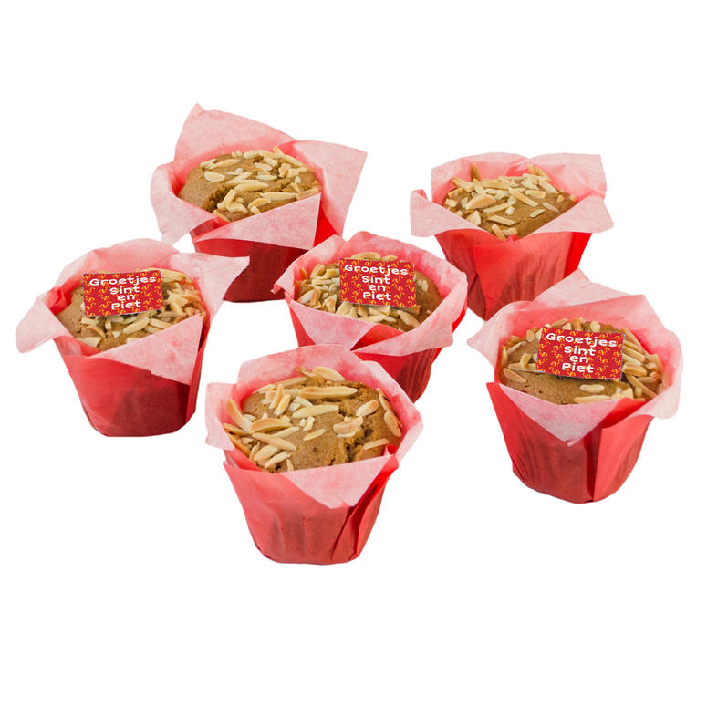 Sinterklaas Muffins speculaas