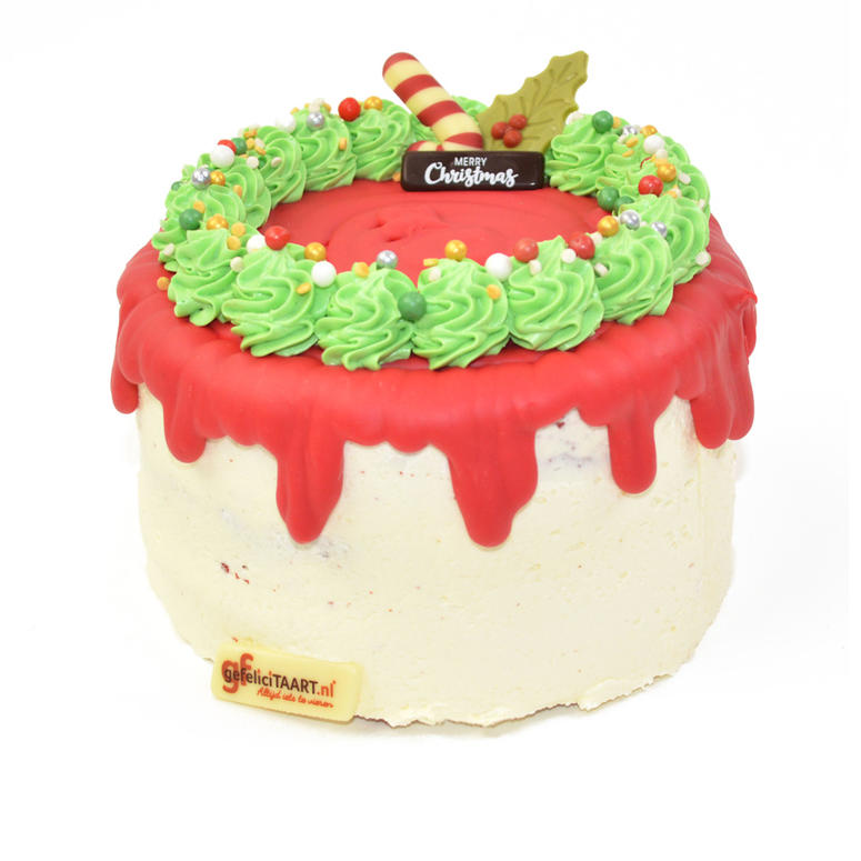 Kerst layer cake