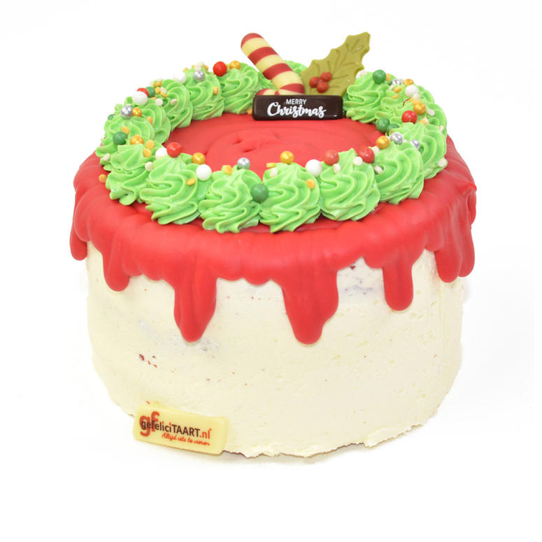Kerst layer cake | 12-20 pers | Feestdagen