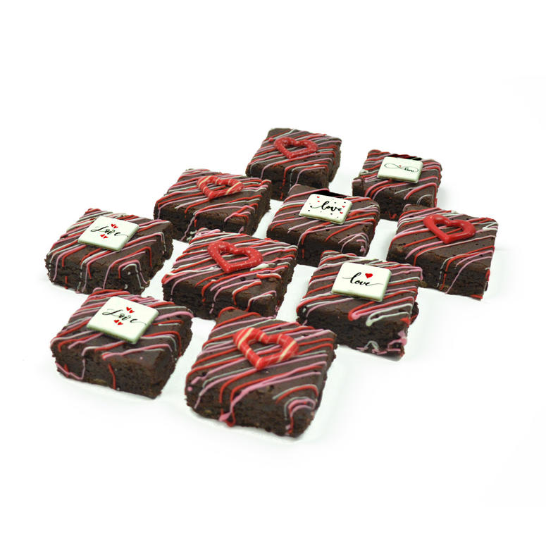Valentijn chocolade brownies