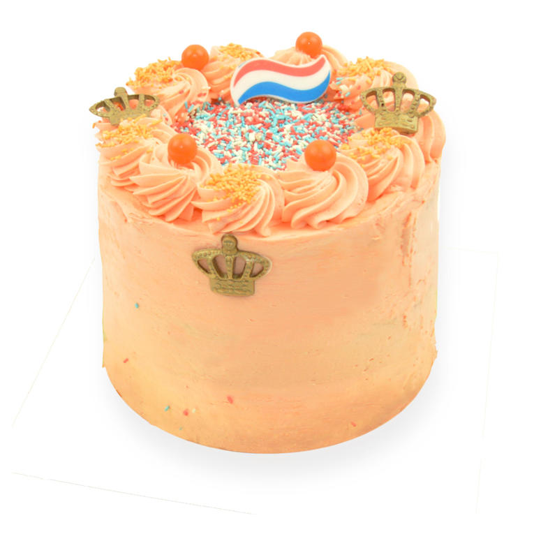 Koningsdag Layer Cake | 12 pers | Koningsdag