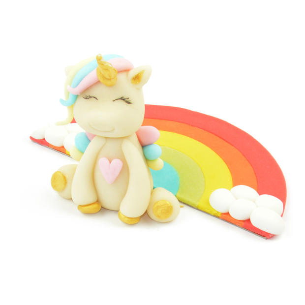 Unicorn rainbow Marsepein Unicorn rainbow Marsepein