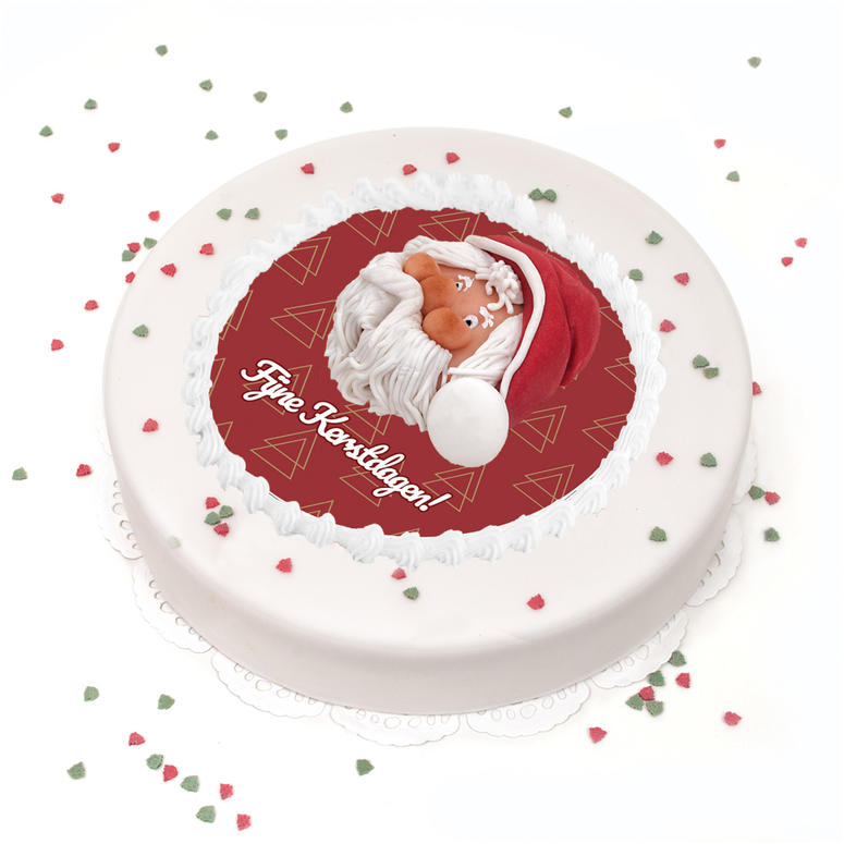 3D Kerstman taart | 12 pers | Feestdagen