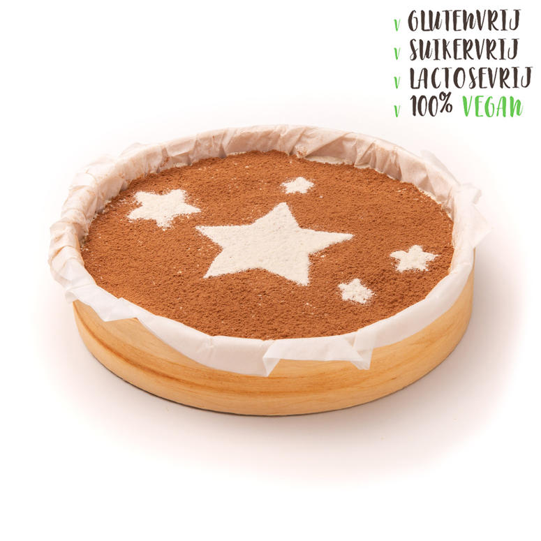 No-Tiramisu Kerst taart | 8-10 pers | Feestdagen