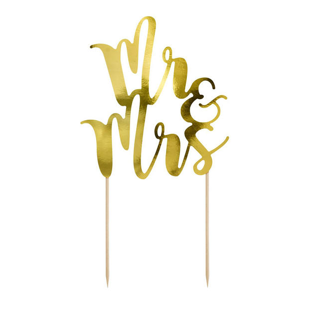 Mr&Mrs topper Goud Mr&Mrs topper Goud