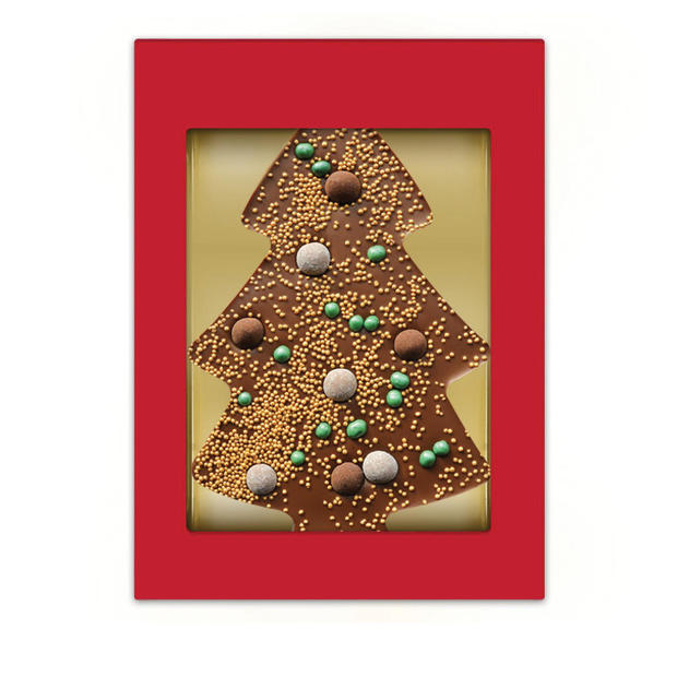 Kerstboom chocolade decobrown Kerstboom chocolade decobrown