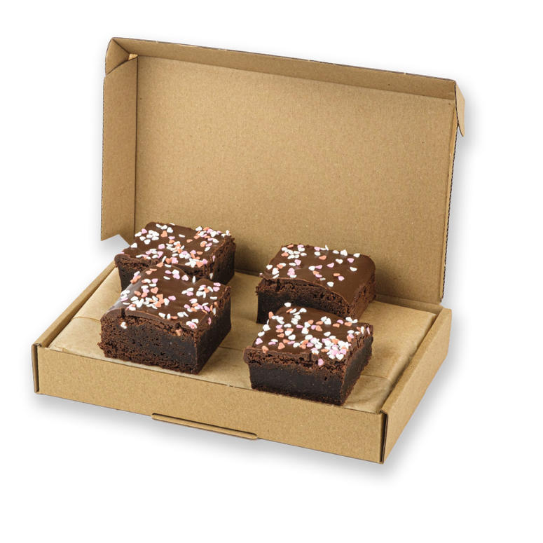 Liefdevolle Brownies | 6 stuks | Brownies Liefdevolle Brownies | 6 stuks | Brownies