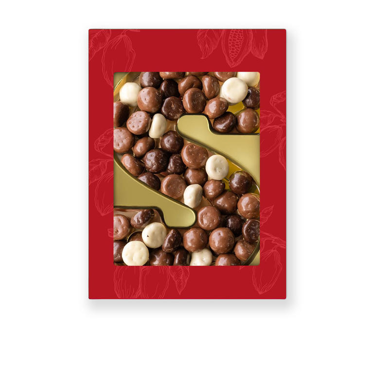 Kruidnoten chocoladeletter