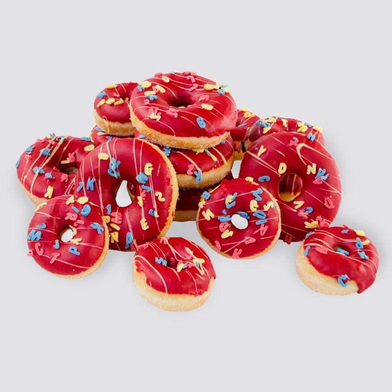 Feestelijke Sinterklaas donuts
