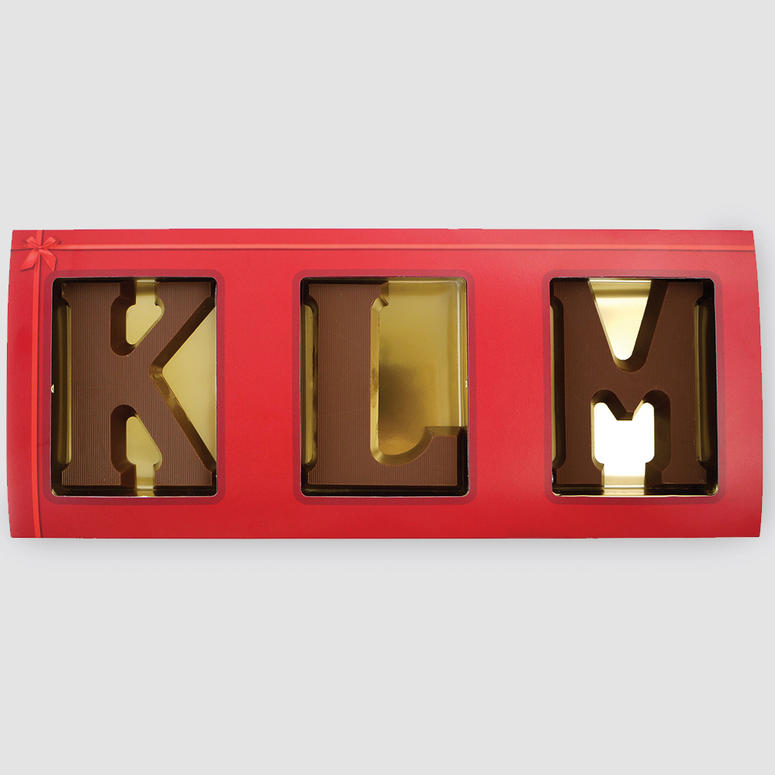 Chocolade letters in-luxe-hoes