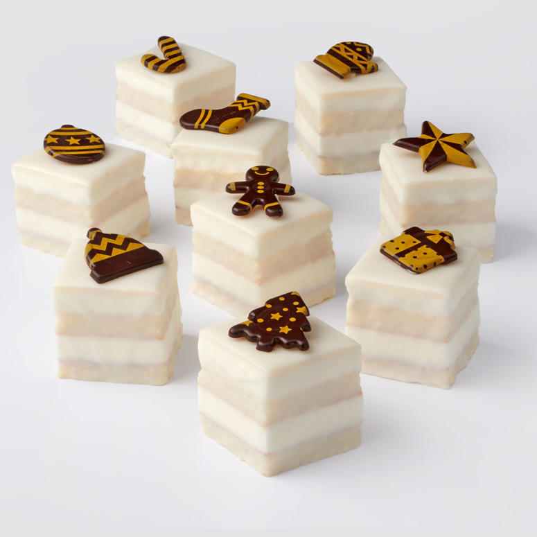 Feestelijke Kerst Petit Fours