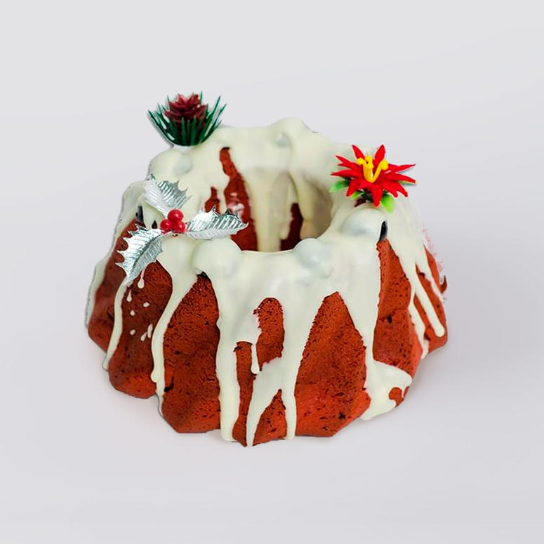 Red Velvet Drip Tulband
