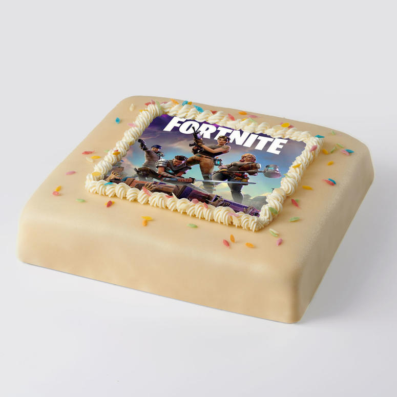 Fortnite Marsepeintaart