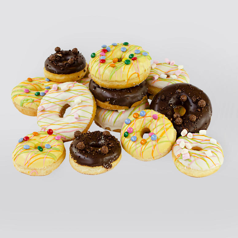 Kinder verjaardags donuts