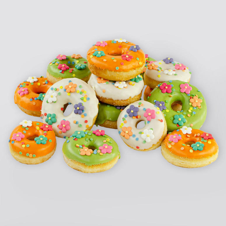 Opgefleurde Feest donuts