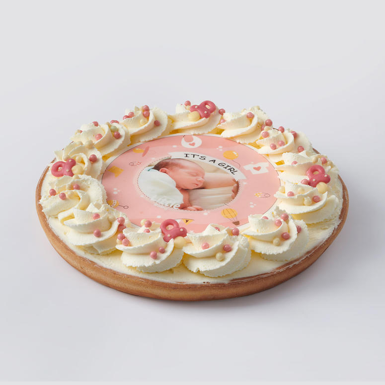 Geboorte vlaai Meisje