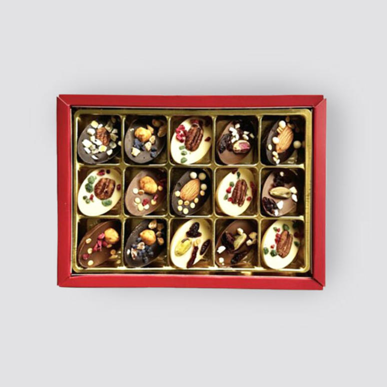 Luxe chocolade paaseitjes