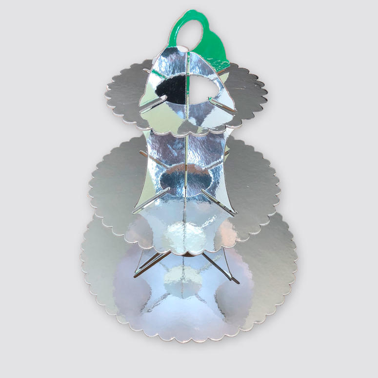 Cupcake Standaard Zilver