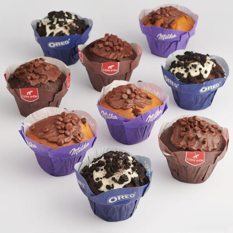 Chocolade muffin mix