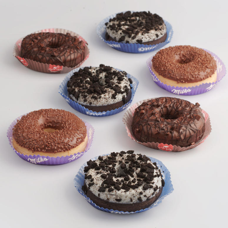 Chocolade donut mix