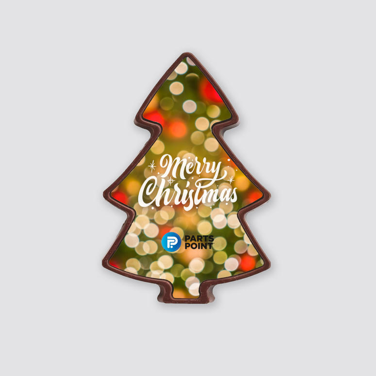 Kerstboom Chocoladefoto
