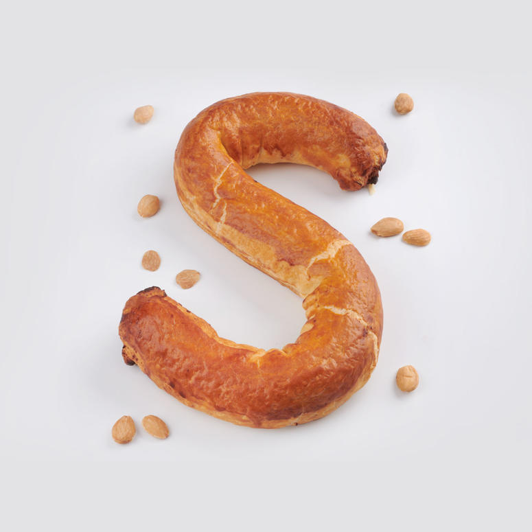 Roomboter Amandel letter