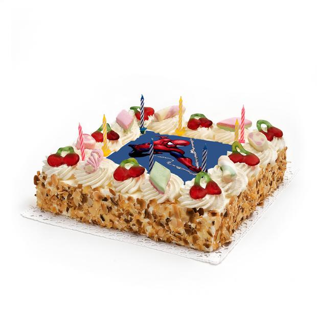 Gefelicitaartnl Spiderman Verjaardags Taart gefelicitaartnl kopen in de aanbieding