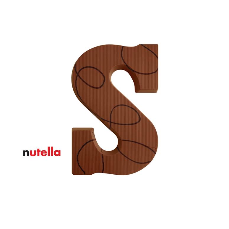 Nutella Chocolade letter Nutella Chocolade letter