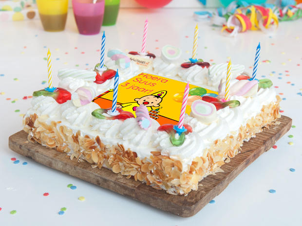 Spiksplinternieuw Bumba Verjaardags taart bestellen & bezorgen | gefeliciTAART.nl OF-05