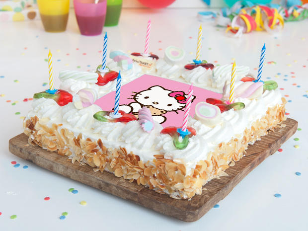 Goede Hello-Kitty Verjaardags taart bestellen | gefeliciTAART.nl WP-83