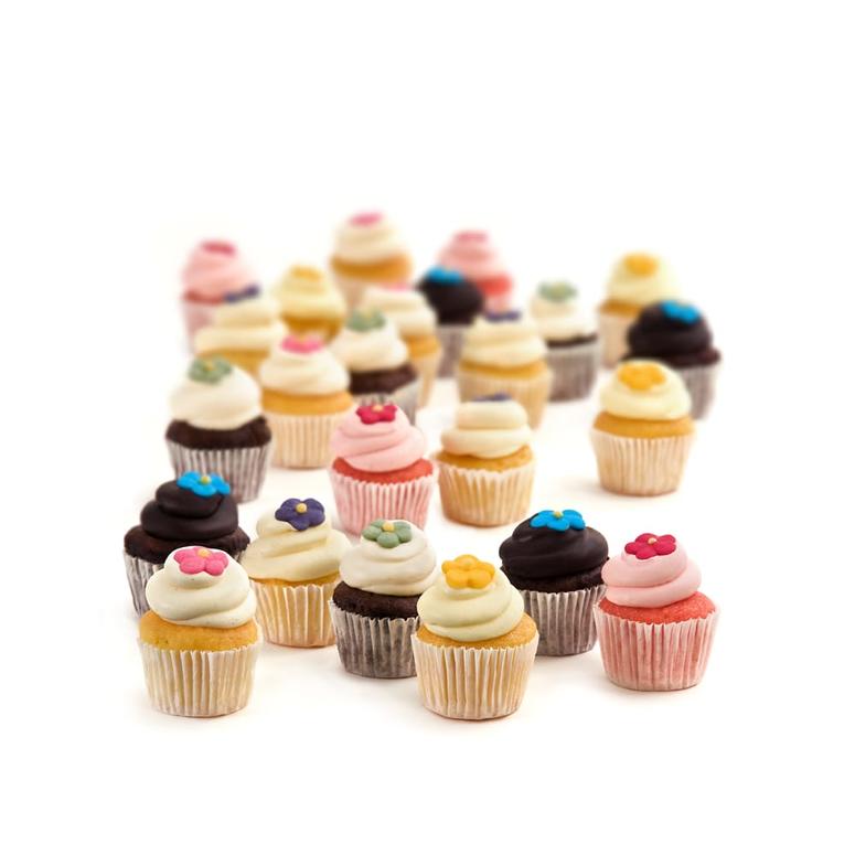 Mini cupcakes mix | 12-24 stuks | Gebak