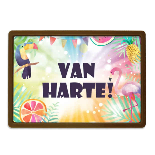 Gefelicitaartnl Chocoladefoto Vanaf 10 Stuks gefelicitaartnl kopen in de aanbieding