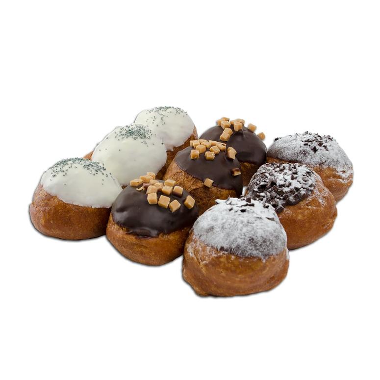 Chocolate Dip Oliebollen | 9 stuks | Feestdagen