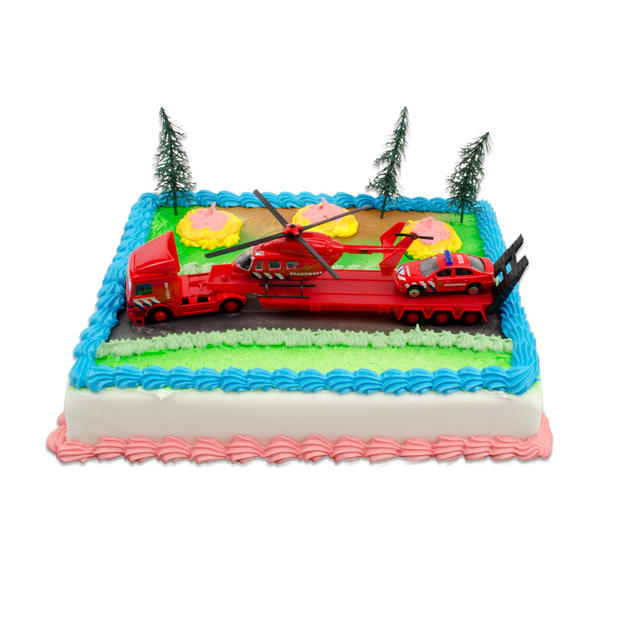 Gefelicitaartnl Brandweer Marsepein Taart gefelicitaartnl kopen in de aanbieding