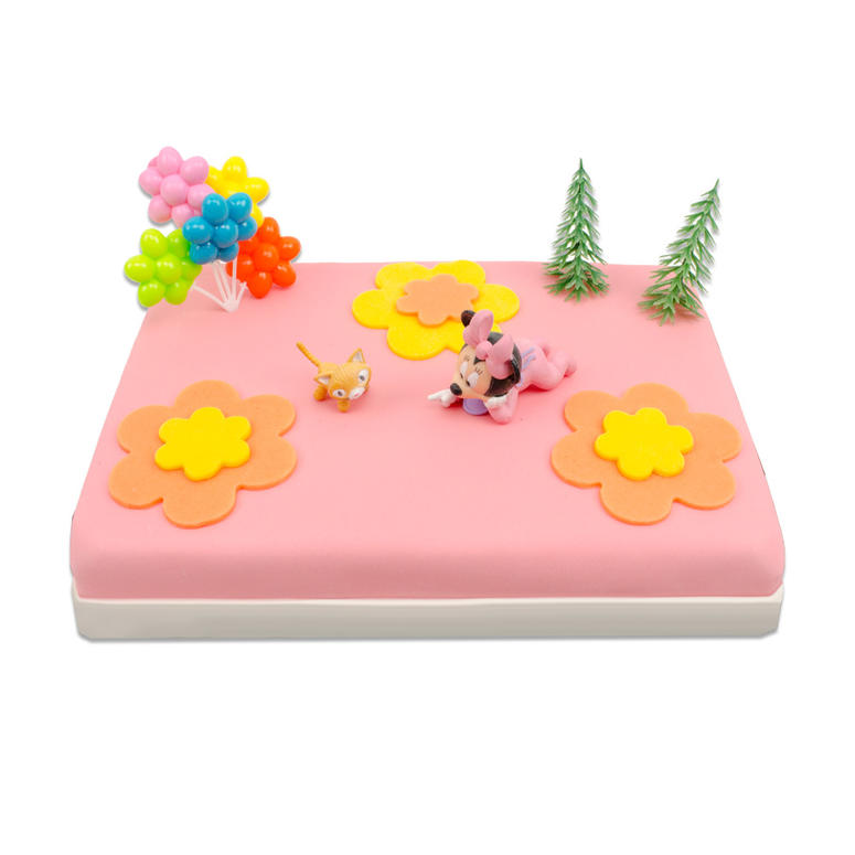Baby Minnie Marsepeintaart Baby Minnie Marsepeintaart