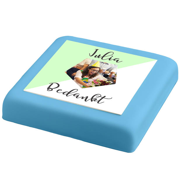 Gefelicitaartnl Blauwe Marsepein Taart gefelicitaartnl kopen in de aanbieding