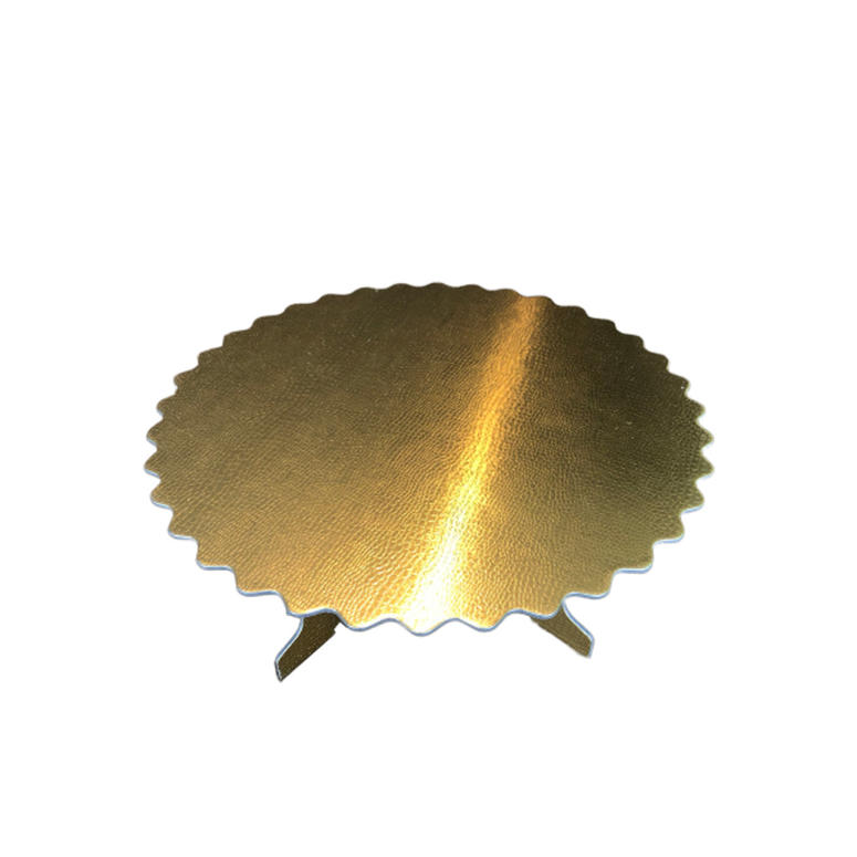 Taart plateau goud
