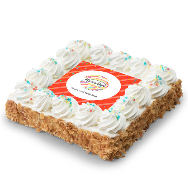 Onderverdelen Luchtpost Bont Feest Slagroom taart bestellen & bezorgen | gefeliciTAART.nl
